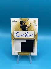 2022 Leaf Perfect Game Connor Fuhrman Patch Autograph 5/12 USC Gamecocks