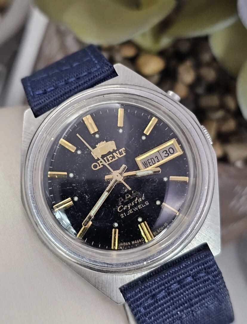 ORIENT TriStar CRYSTAL AAA Automatic Vintage Watc… - image 3