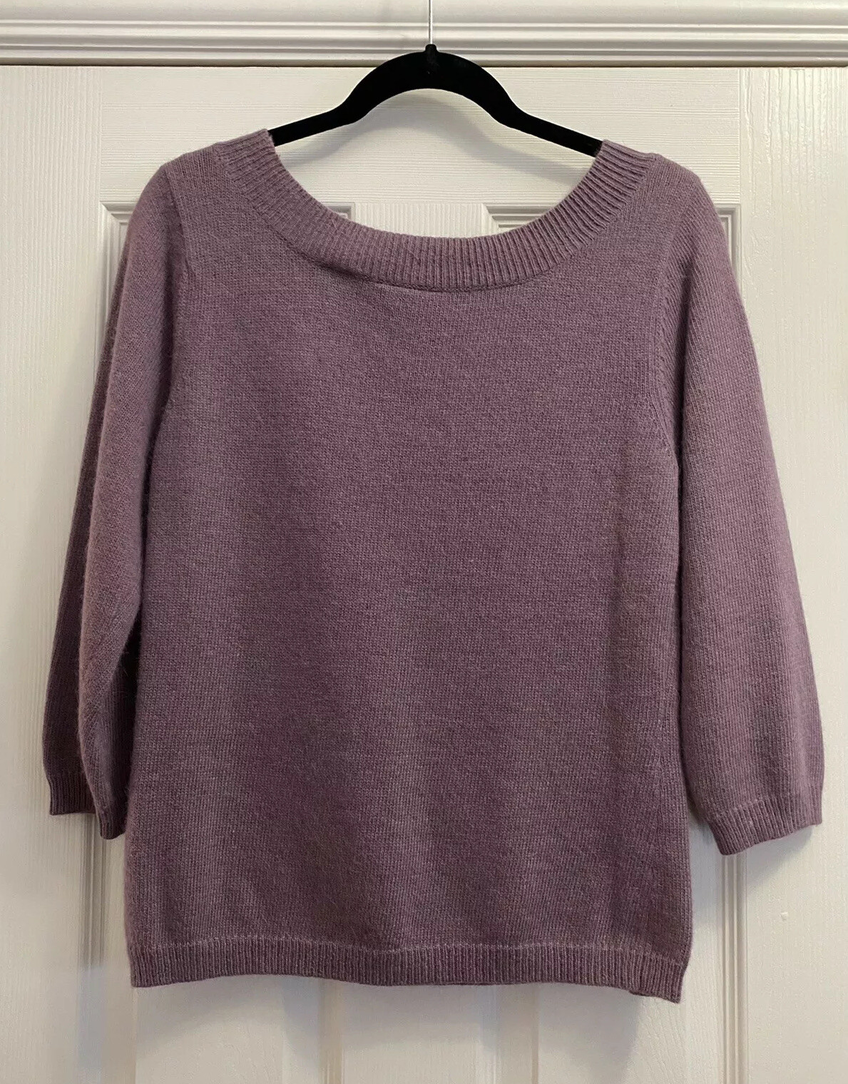 NWT Vintage AXCESS Pullover Angora/Lambs Wool Blend Sweater Women Sz L