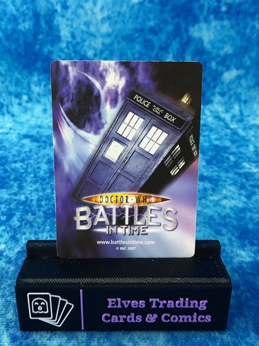 Tarjeta coleccionable Doctor Who Battles in Time 3: Invader única CCG de Topps 2007 - Imagen 50 de 402