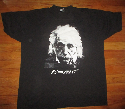 Vintage 90s ALBERT EINSTEIN 10 Reasons To Become An Engineer T
