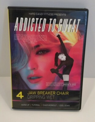Hard Candy Fitness - Addicted to Sweat #4 - Jaw Breaker Chair Dripping Wet - DVD