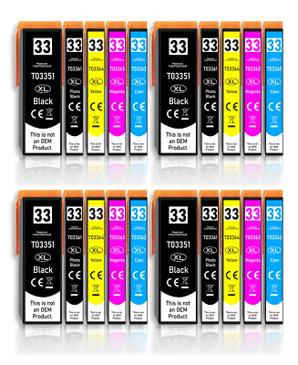 20 Druckerpatronen für Epson Multipack XP-830 XP-900 XP-7100