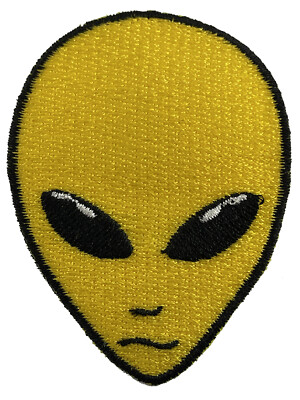 Gravity Threads Assorted Patches - Alien Head