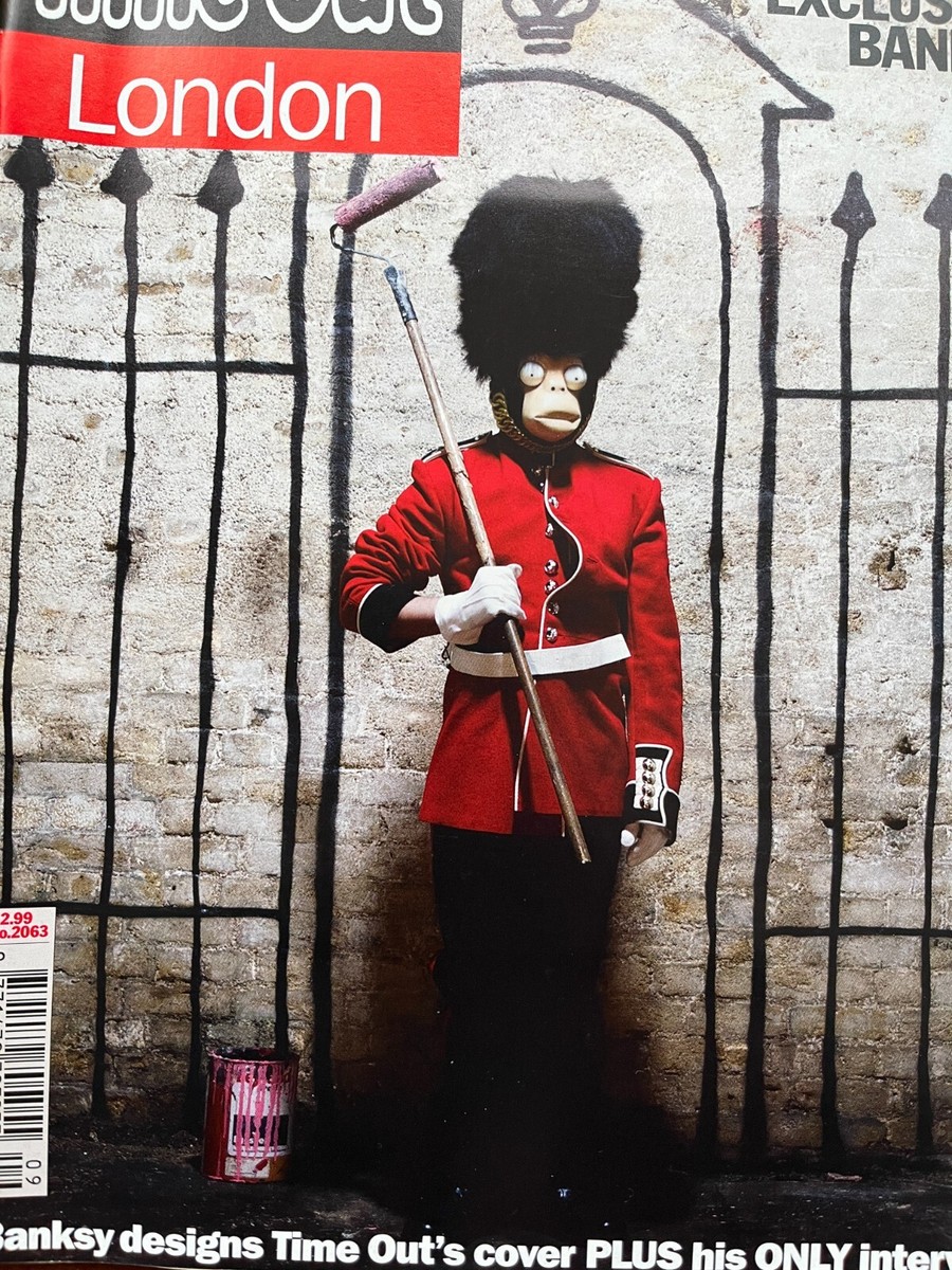 banksy ポスター　2010年　Time out バンクシー banksy ポスター 2010年 Time out バンクシー