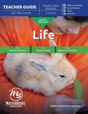 New Master Books GOD'S DESIGN LIFE Teacher Edition Homeschool Science Curriculum