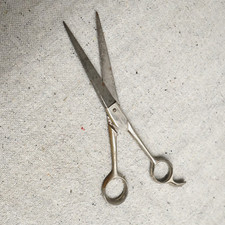 Vtg Neverdull Scissors made by H. Theis Co Germany Haircutting