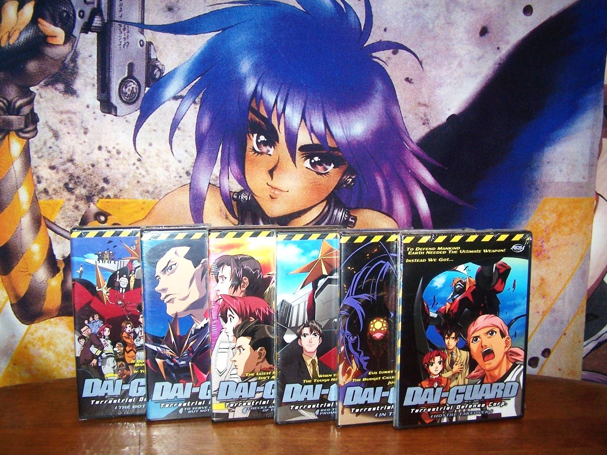 Dai-Guard - Vol 1,2,3,4,5,6 - Complete Collection - BRAND NEW