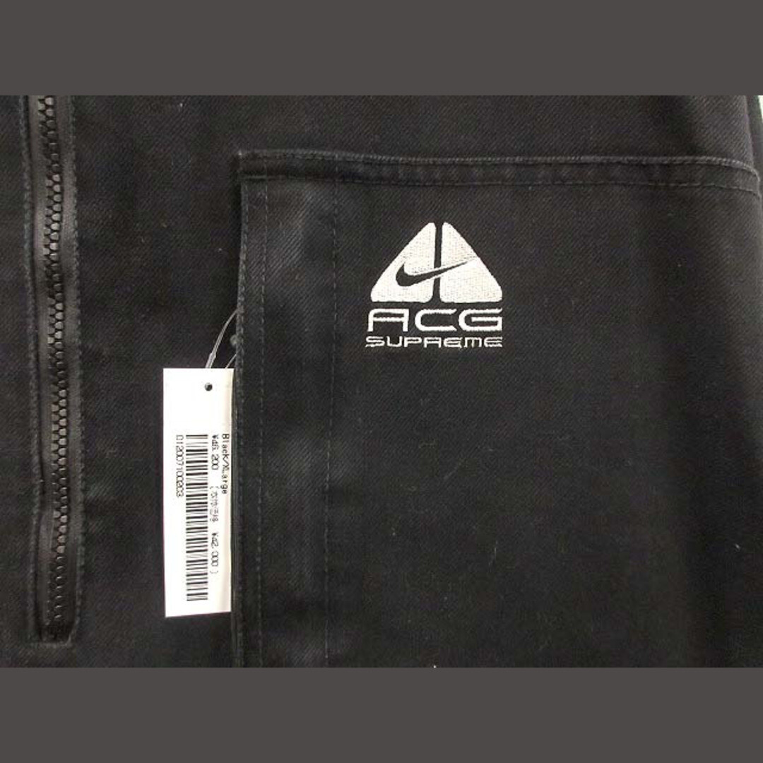 Supreme x Nike ACG Denim Pullover Black Jacket XL Blouson Supreme x Nike ACG Denim Pullover Black Jacket XL Blouson