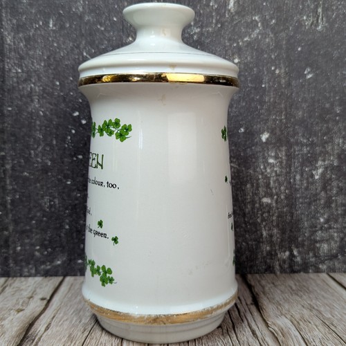 Vintage 1968 Old Fitzgerald Empty Porcelain Decanter Stitzel Weller Leprechaun - Picture 6 of 10