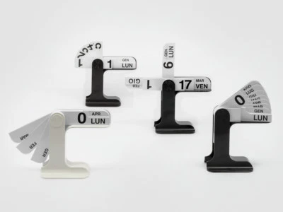 Danese Milano Timor calendario perpetuo design Enzo Mari 1967