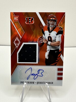 Joe Burrow RPA-2020 Panini Phoenix #/35 RJA-JB Rookie Patch