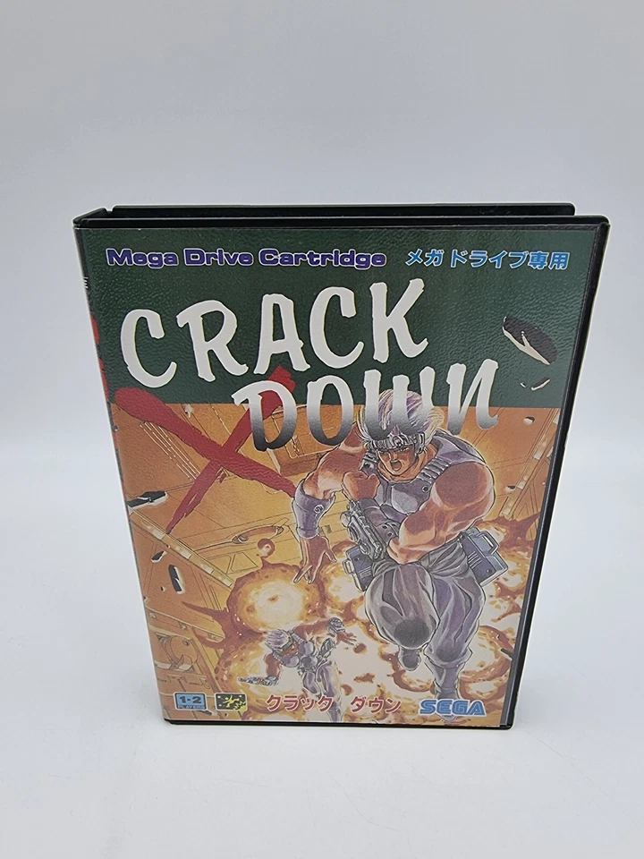 CRACK DOWN MEGADRIVE JAPAN Used - Image 2 of 4