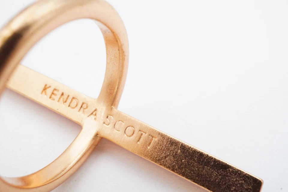 Anillo Kendra Scott Tono Oro Rosa Ópalo Simulado Talla 6.25 Foto 3 de 4