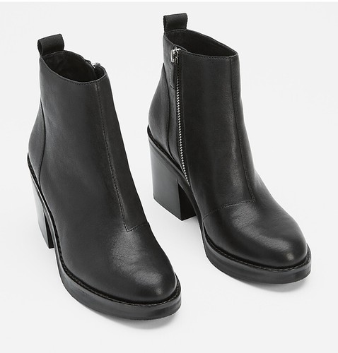 Eileen Fisher Ozma Leather Platform 
