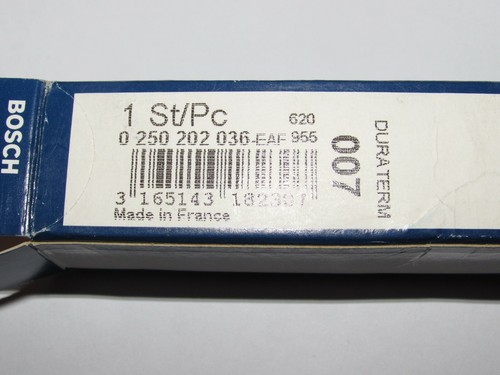 Diesel Glowplug For Many 1.9 Diesel Engines,Type 007 Genuine Bosch 0250 202 036 - Picture 3 of 3