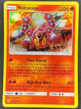 Pokémon Volcanion 25/214 UNB Unbroken Bonds NM