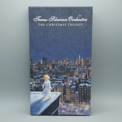 Trans Siberian Orchestra Christmas Trilogy 4 Disc CD DVD Box Set Holiday