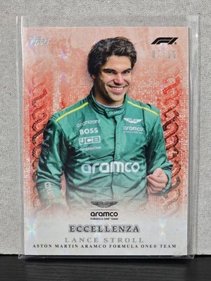 /10 Lance Stroll - Eccellenza La Passione Card Red Topps F1 Formula One 