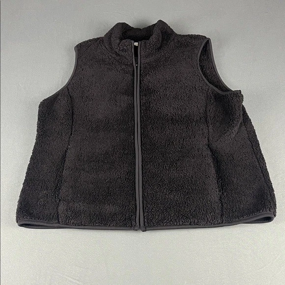 À fermeture éclair et col montant Pull en maille | Gris clair