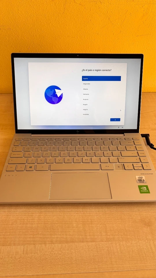 Portatil HP Envy 13 ba-0000ns (Windows 11, Intel I5, 8gb RAM, 512 gb SSD) - Image 2 of 4