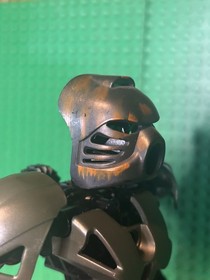 LEGO Bionicle Shadow Toa Nuva Infected Makuta 8534 Black Kanohi Hau Custom  Moc