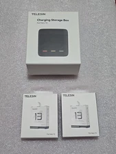 GoPro Hero 13 Charging Box & 2 Enduro 7.4Wh Batteries