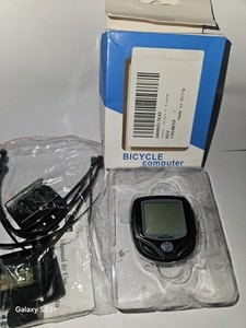 FAHRRADCOMPUTER KOMPLETT BENÖTIGT NEUE BATTERIEN BOX HAT GEBRAUCHSSPUREN