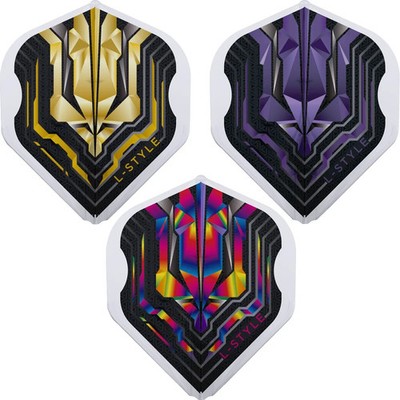 L-Style Origin EZ L1 Flights 180 Micron Dartflights integrierter Flightschoner