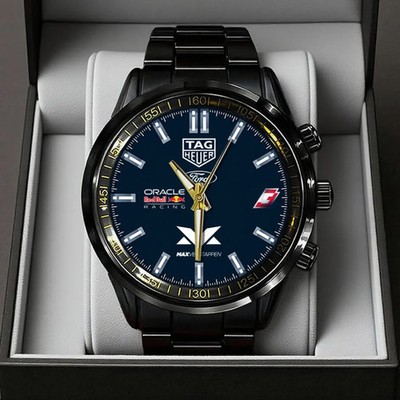 Max Verstappen Black Stainless Steel Watch    21901