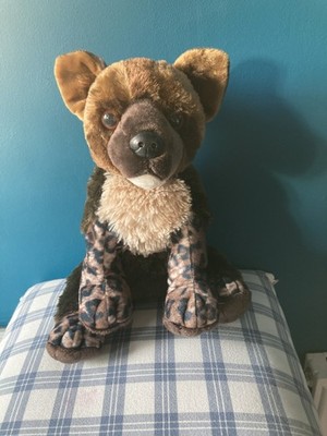 Wild Republic Plüschtier Kuscheltier Afrikanischer Wildhund Hyäne - ca. 12 Zoll sitzend 