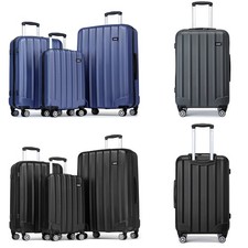 20/24/28Inch Cabin Hand Luggage Lightweight 4 Wheels Hard Shell Suitcase ABS+PC