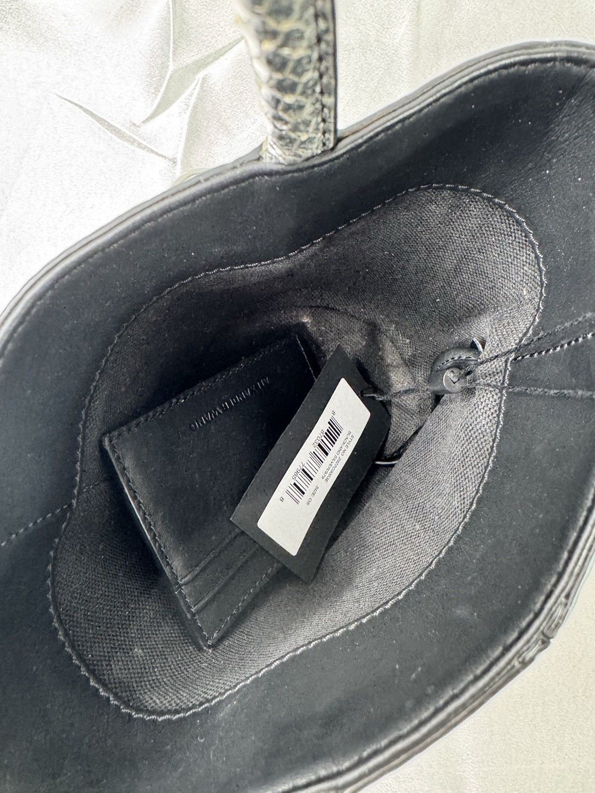 Authentic Alexander Wang Roxy Metallic Checkboard… - image 16