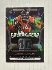 2020 Obsidian Courtland Sutton Laundry Tag /10 Galaxy Gear