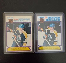 Wayne gretzky o-pee-chee 1980 #3 + extra card topps 1980 #3 