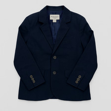 Gymboree Boys Navy Suit Set 4-Piece Blazer Vest Pants Special Occasion NWT