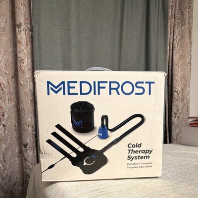 MEDIFROST Cold Therapy System Black Blue Adjustable Waterproof Pain Relief