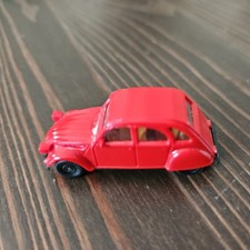 Herpa Citroen 2 CV, Ente, rot, geschlossen, 1:87