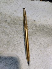VINTAGE CROSS 14K GOLD FILLED BALL POINT PEN