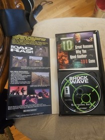 3DO Game Shock Wave Game Long Box Manual Disc Complete 1994 Electronic Arts CIB