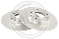 2X A.B.S. Bremsscheibe 18939 Grauguss FüR Renault ZOE Electric Bfma Bfmb Bfmc