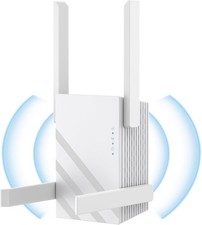 2025 WiFi Extender Signal Booster, WiFi Repeater Dual Band 5GHz/2.4GHz, 1200Mbps