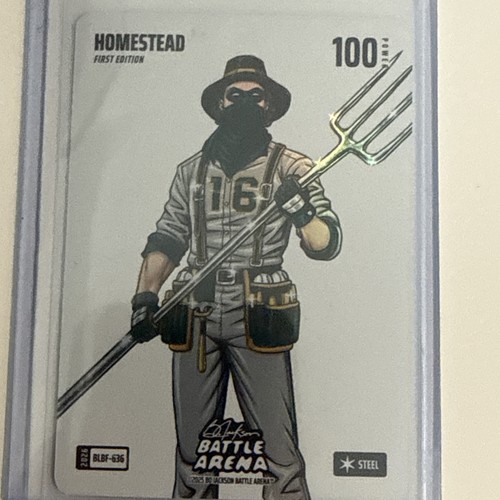 Bo Jackson Battle Arena Homestead Nick Kurtz Blizzard Battlefoil BLBF-636 steel