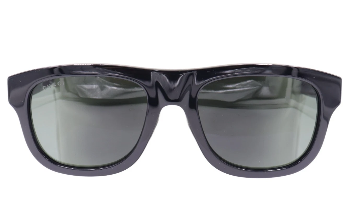 Gucci — New Gucci Women Polished Black Sunglasses Gray Lens GG1509S-001 54 $495