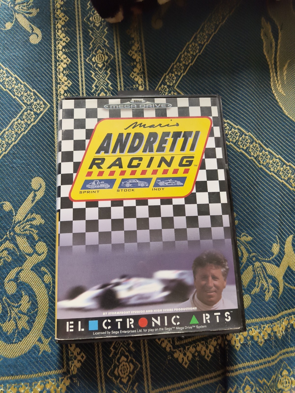 Mario Andretti Racing Sega Megadrive