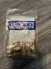 Bestech Copper Saddle Valve for 1/4" Tube BT5514 Package of 6