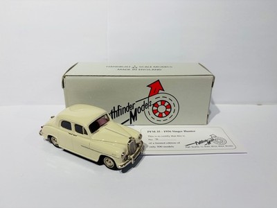 Pathfinder Models 1:43 PFM 35 - 1956 Singer Hunter, White Metal 71 of 500 Made. 