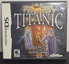 Hidden Mysteries: Titanic - Secrets of the Fateful Voyage (Nintendo DS, 2009)CIB