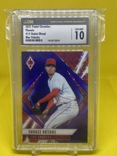2021 PANINI CHRONICLES PHOENIX BLUE VELOCITY #15 SHOHEI OHTANI CSG 10