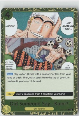 Extra Booster: Memorial Collection #EB01-060 Did Someone Say...Kami? Foil